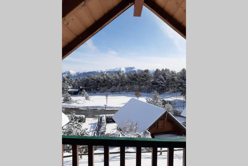 Maison De Bois Finlandaise Au Pied Des Pistes Bolquere Экстерьер фото