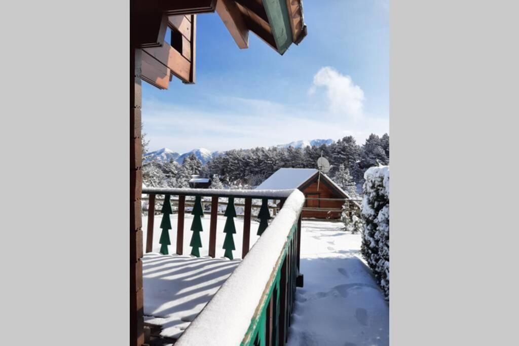 Maison De Bois Finlandaise Au Pied Des Pistes Bolquere Экстерьер фото
